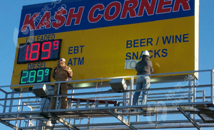 USA Markets 8.88 9 digitals signs