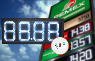 LED Gas Price Sign