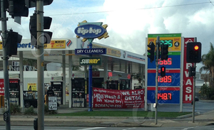 Germany gas price signs