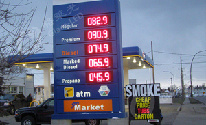 Melbourne 888.8 16inch gas price signs